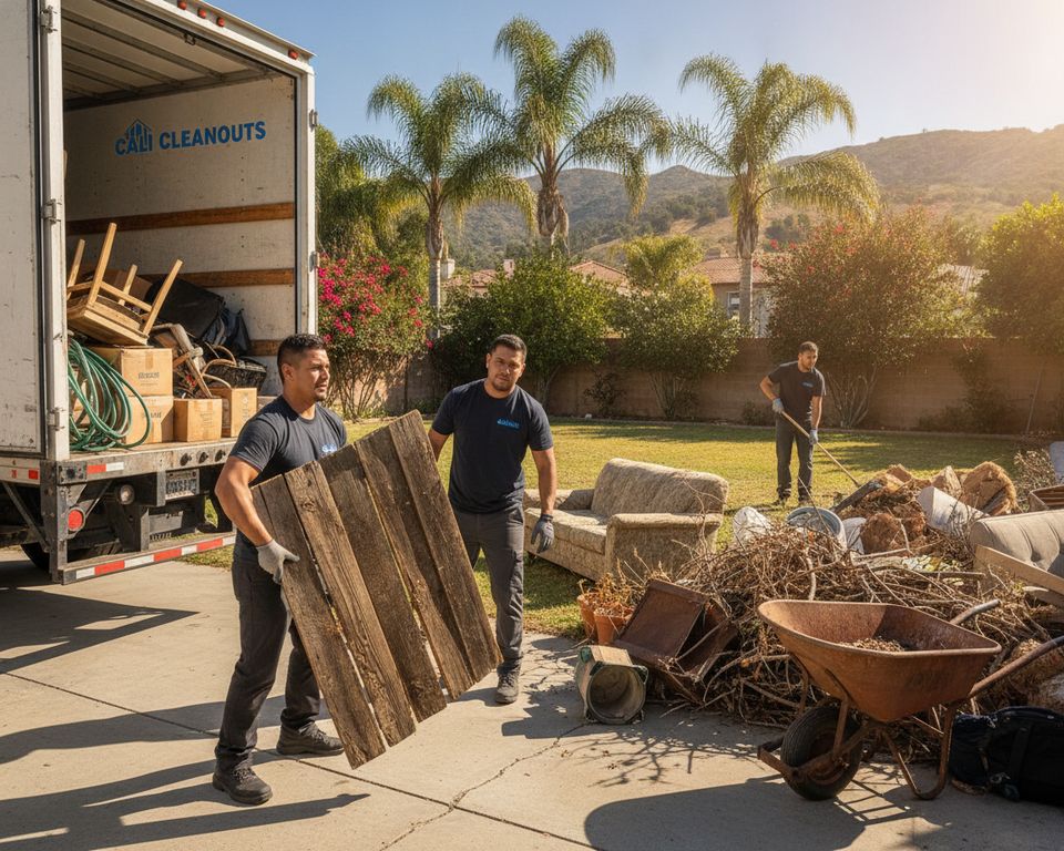 Backyard Junk Removal Santa Clarita Services